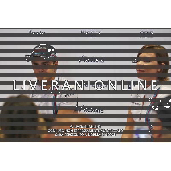 (L to R): Felipe Massa (BRA) Williams and Claire Williams (GBR) Williams Deputy Team Principal. Felipe announces his retirement from F1 at the end of the season. 01.09.2016. Formula 1 World Championship, Rd 14, Italian Grand Prix, Monza, Italy, Preparation Day. / AGENZIA ALDO LIVERANI SAS - ITALY ONLY EDITORIAL USE ONLY