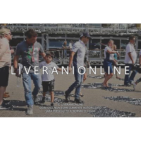 Felipe Massa (BRA) Williams with his son Felipinho Massa (BRA). 01.09.2016. Formula 1 World Championship, Rd 14, Italian Grand Prix, Monza, Italy, Preparation Day. / AGENZIA ALDO LIVERANI SAS - ITALY ONLY EDITORIAL USE ONLY