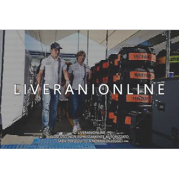 (L to R): Felipe Massa (BRA) Williams with Claire Williams (GBR) Williams Deputy Team Principal. 01.09.2016. Formula 1 World Championship, Rd 14, Italian Grand Prix, Monza, Italy, Preparation Day. / AGENZIA ALDO LIVERANI SAS - ITALY ONLY EDITORIAL USE ONLY