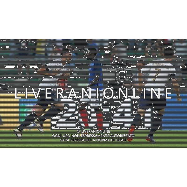 Amichevole Bari - 01.09.2016 Italia-Francia Nella Foto: esultanza dopo il gol di graziano pelle\' /Ph.Vitez-Ag. Aldo Liverani