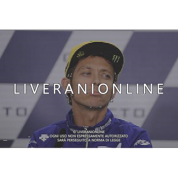 01/09/2016. Silverstone, Towchester, Gran Bretagna.Valentino Rossi durante la conferenza stampa. Â© PIAZZOLLA / AGENZIA ALDO LIVERANI SAS
