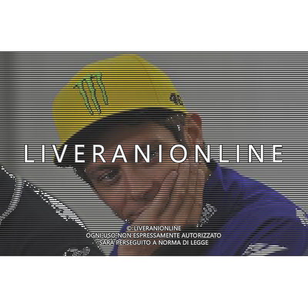 01/09/2016. Silverstone, Towchester, Gran Bretagna.Valentino Rossi durante la conferenza stampa. Â© PIAZZOLLA / AGENZIA ALDO LIVERANI SAS