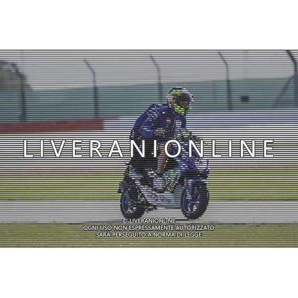 01/09/2016. Silverstone, Towchester, Gran Bretagna. Valentino Rossi in pista con lo scooter © PIAZZOLLA / AGENZIA ALDO LIVERANI SAS