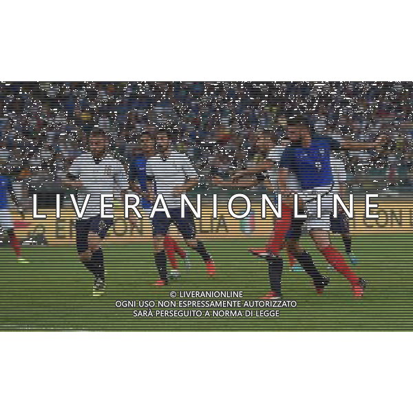 Amichevole Bari - 01.09.2016 Italia-Francia Nella Foto:giroud gol /Ph.Vitez-Ag. Aldo Liverani