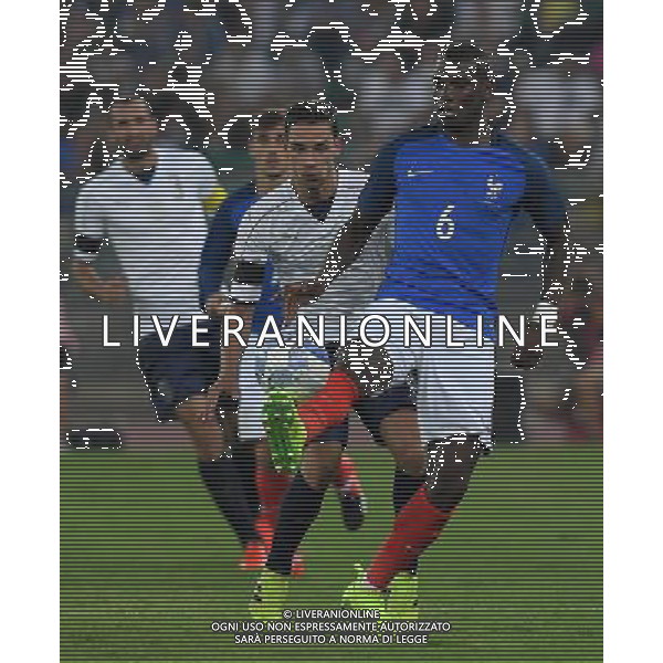 Amichevole Bari - 01.09.2016 Italia-Francia Nella Foto:pogba de sciglio /Ph.Vitez-Ag. Aldo Liverani