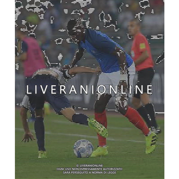 Amichevole Bari - 01.09.2016 Italia-Francia Nella Foto:pogba de sciglio /Ph.Vitez-Ag. Aldo Liverani