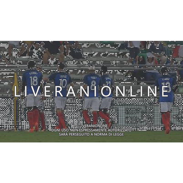 Amichevole Bari - 01.09.2016 Italia-Francia Nella Foto:kurzawa esulta /Ph.Vitez-Ag. Aldo Liverani