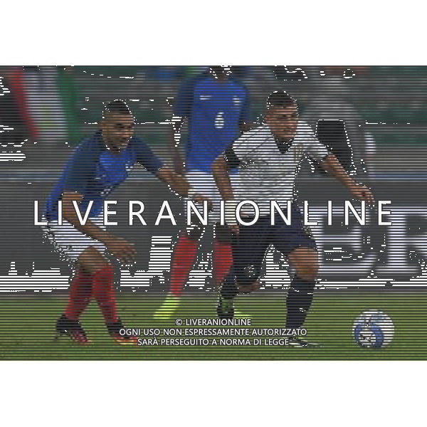 Amichevole Bari - 01.09.2016 Italia-Francia Nella Foto:verratti payet /Ph.Vitez-Ag. Aldo Liverani