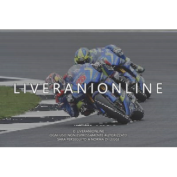 02.09.2016. Silverstone, Towcester, Inghilterra.Maverick Vinales (Suzuky Ecstar) durante le libere. AG ALDO LIVERANI SAS