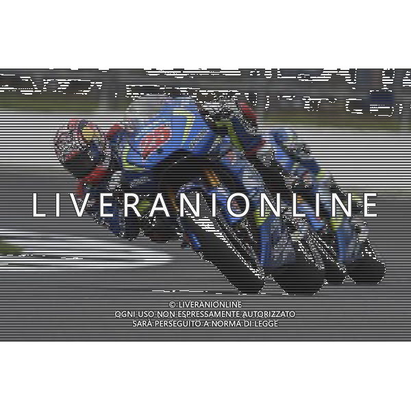 02.09.2016. Silverstone, Towcester, Inghilterra.Maverick Vinales (Suzuki Ecstar) durante le libere. AG ALDO LIVERANI SAS