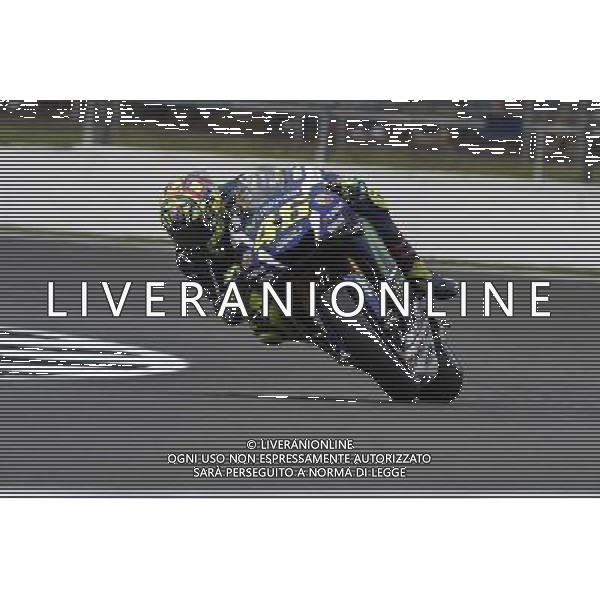 02.09.2016. Silverstone, Towcester, Inghilterra.Valentino Rossi (Movistar Yamaha) durante le libere. AG ALDO LIVERANI SAS