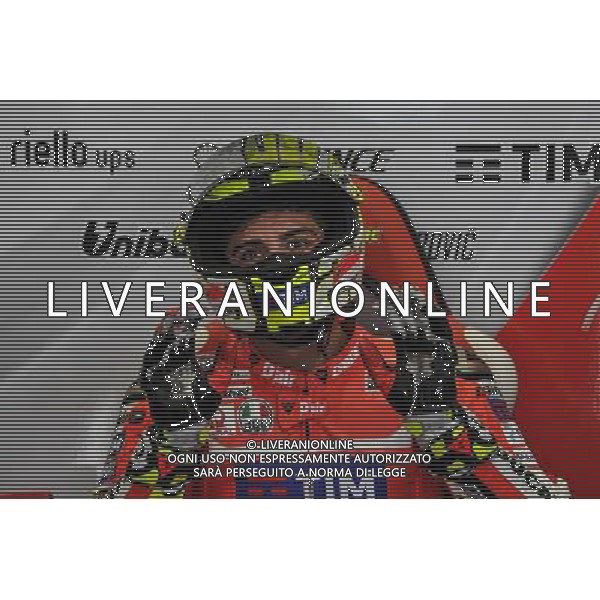 02/09/2016. Silverstone, Towcester, Gran Bretagna. Andrea Iannone ai Box durante le prove libere del venerd“ AG ALDO LIVERANI SAS