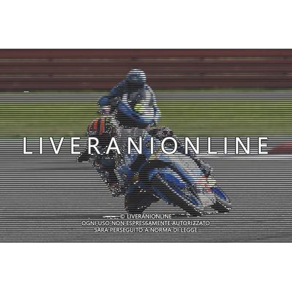 03.09.2016. Silverstone, Towcester, Inghilterra. Aron Canet (Estrella Galicia) / Motomondiale Â©PIAZZOLLA/ AGENZIA ALDO LIVERANI SAS