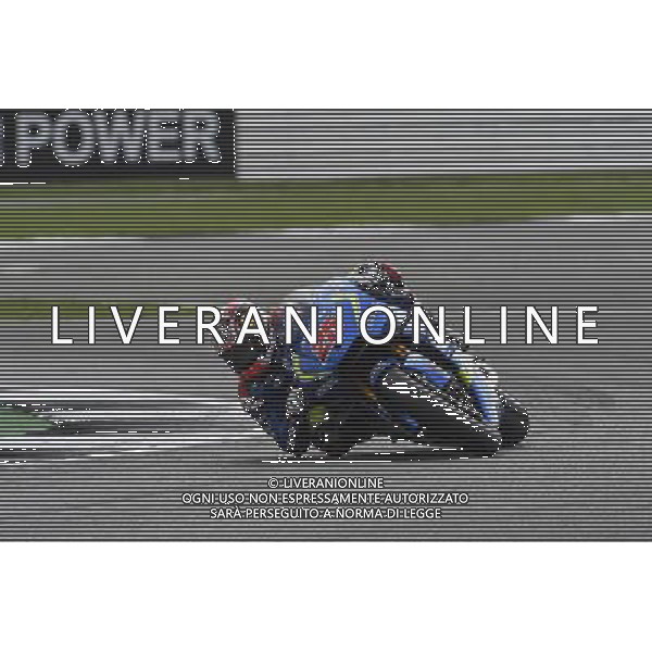 03.09.2016. Silverstone, Towcester, Inghilterra. Maverick Vinales (Suzuki Team) / Motomondiale Â©PIAZZOLLA/ AGENZIA ALDO LIVERANI SAS