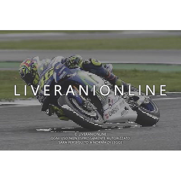03.09.2016. Silverstone, Towcester, Inghilterra.Valentino Rossi (Movistar Yamaha) / Motomondiale Â©PIAZZOLLA/ AGENZIA ALDO LIVERANI SAS