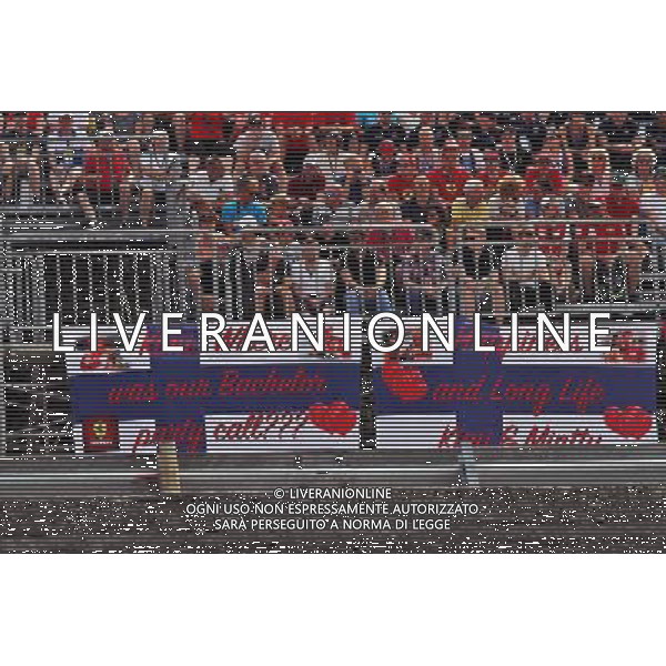 Banners from Kimi Raikkonen (FIN) Ferrari fans. / AGENZIA ALDO LIVERANI SAS - ITALY ONLY EDITORIAL USE ONLY