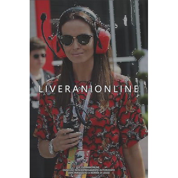 Minttu Raikkonen (FIN), wife of Kimi Raikkonen (FIN) Ferrari. 03.09.2016. Formula 1 World Championship, Rd 14, Italian Grand Prix, Monza, Italy, Qualifying Day. / AGENZIA ALDO LIVERANI SAS - ITALY ONLY EDITORIAL USE ONLY