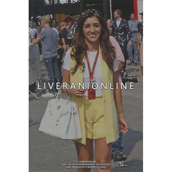 Fabiana Flosi (BRA), wife of Bernie Ecclestone (GBR). 03.09.2016. Formula 1 World Championship, Rd 14, Italian Grand Prix, Monza, Italy, Qualifying Day. / AGENZIA ALDO LIVERANI SAS - ITALY ONLY EDITORIAL USE ONLY