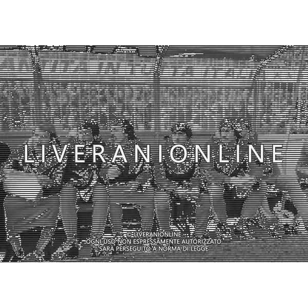 MILANO STADIO SAN SIRO ITALIA OLANDA 1979 NELLA FOTO ROMEO BENETTI-PAOLO CONTI-RENATO ZACCARELLI-BRUNO GIORDANO-ALDO MALDERA AG ALDO LIVERANI SAS 