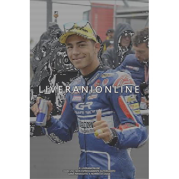 03.09.2016. Silverstone, Towcester, Inghilterra.Enea Bastianini (gresini Team) / Gp Silvestone Silverstone Towcester Gran Bretagna Prove Motomondiale 03.09.2016 Â©PIAZZOLLA/ AGENZIA ALDO LIVERANI SAS