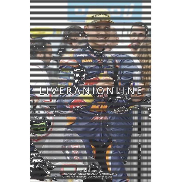 03.09.2016. Silverstone, Towcester, Inghilterra.BO Bendsneyder (RedBull KTM) / Gp Silvestone Silverstone Towcester Gran Bretagna Prove Motomondiale 03.09.2016 Â©PIAZZOLLA/ AGENZIA ALDO LIVERANI SAS