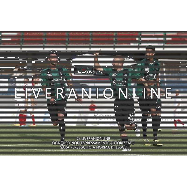 FORLÃŒ vs PORDENONE Campionato Lega Pro 2Âª giornata Girone B 03/09/2016 nella foto: ESULTANZA PORDENONE Â©CLAUDIO ZAMAGNI/AGENZIA ALDO LIVERANI S.A.S.