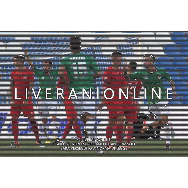 Campionato di Calcio Lega Pro Girone B 2016/2017 2 Giornata Reggio Emilia - 03.09.2016 Reggiana-Ancona Nella Foto:manconi jacopo esulta secondo gol /Ph.Vitez-Ag. Aldo Liverani