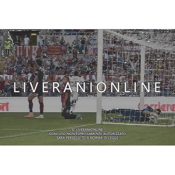 Festa della Famiglia Amichevole Roma - 03.09.2016 - Stadio Olimpico - Roma vs San Lorenzo de Almagro - nella foto: l\'esultanza di Keba /Ph.Corradetti-Ag Aldo Liverani