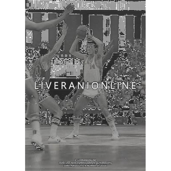 OLIMPIADI DI MOSCA 1980 BASKET NAZIONALE ITALIANA NELLA FOTO PIERLUIGI MARZORATI AG ALDO LIVERANI SAS