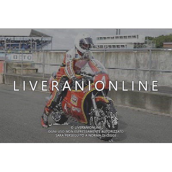 04.09.2016. Silverstone, Towcester, Inghilterra. Barry Sheene Parade. Graeme Crosby. / Gp Silvestone Silverstone Towcester Gran Bretagna Motomondiale 04.09.2016 Â©PIAZZOLLA/ AGENZIA ALDO LIVERANI SAS