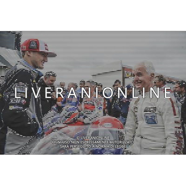 04.09.2016. Silverstone, Towcester, Inghilterra. Barry Sheene Parade. Will Hartog and Jack Miller. / Gp Silvestone Silverstone Towcester Gran Bretagna Motomondiale 04.09.2016 Â©PIAZZOLLA/ AGENZIA ALDO LIVERANI SAS
