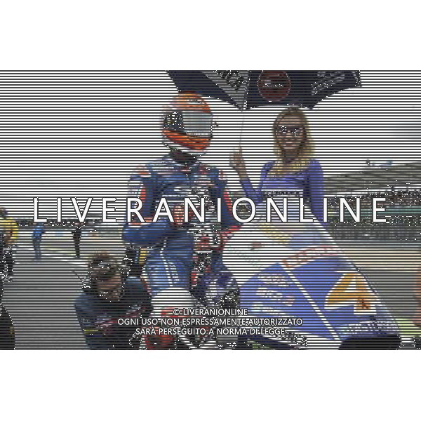 04.09.2016. Silverstone, Towcester, Inghilterra. Fabio Di Giannantonio (Gresini) sulla griglia./ Gp Silvestone Silverstone Towcester Gran Bretagna Motomondiale 04.09.2016 Â©PIAZZOLLA/ AGENZIA ALDO LIVERANI SAS