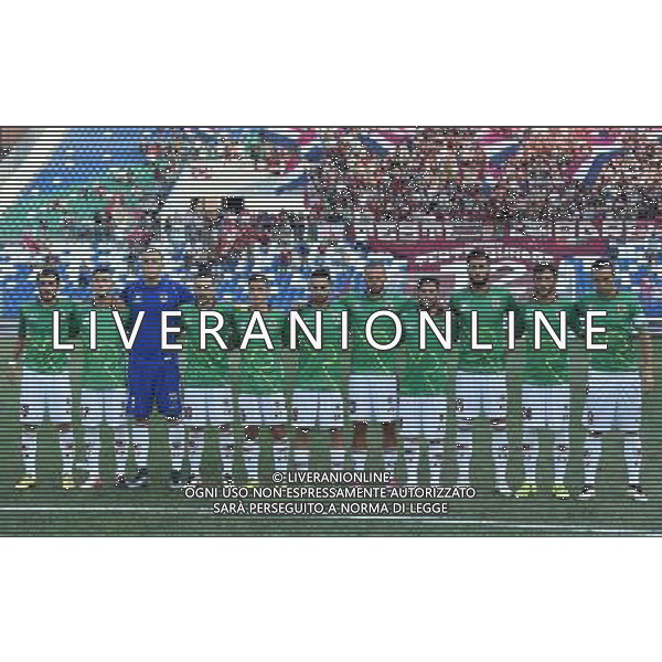 Campionato di Calcio Lega Pro Girone B 2016/2017 2 Giornata Reggio Emilia - 03.09.2016 Reggiana-Ancona Nella Foto:Reggiana Squadra Formazione Perilli,Angiulli,Spano\',Maltese,Marchi,Nole\',Giron,Rozzio,Bovo,Manconi,Ghiringhelli /Ph.Vitez-Ag. Aldo Liverani