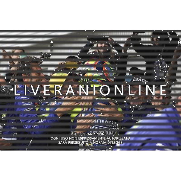 04.09.2016. Silverstone, Towcester,Inghilterra. Valentino Rossi./ Gp Silvestone Silverstone Towcester Gran Bretagna Motomondiale 04.09.2016 Â©PIAZZOLLA/ AGENZIA ALDO LIVERANI SAS