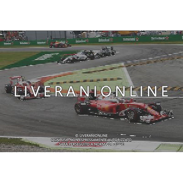 Sebastian Vettel (GER) Ferrari SF16-H. 04.09.2016. Formula 1 World Championship, Rd 14, Italian Grand Prix, Monza, Italy, Race Day. AG ALDO LIVERANI SAS ONLY ITALY