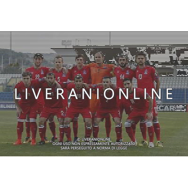 SAN MARINO vs AZERBAIJAN Qualificazioni Euopee FIFA 2018 nella foto: la formazione dell\' AZERBAIJAN ©CLAUDIO ZAMAGNI/AGENZIA ALDO LIVERANI S.A.S.