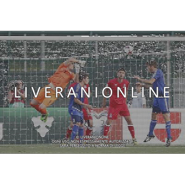 SAN MARINO vs AZERBAIJAN Qualificazioni Euopee FIFA 2018 nella foto: UN TIRO IN PORTA ©CLAUDIO ZAMAGNI/AGENZIA ALDO LIVERANI S.A.S.