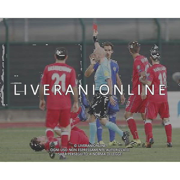 SAN MARINO vs AZERBAIJAN Qualificazioni Euopee FIFA 2018 nella foto: ROSSO PER BROLLI Â©CLAUDIO ZAMAGNI/AGENZIA ALDO LIVERANI S.A.S.