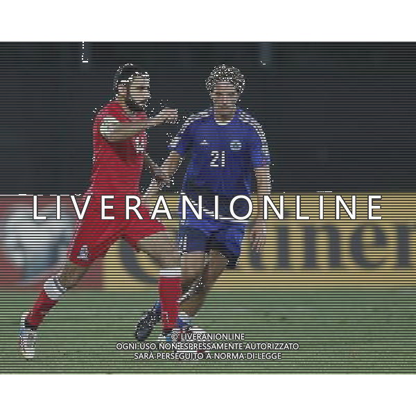 SAN MARINO vs AZERBAIJAN Qualificazioni Euopee FIFA 2018 nella foto: SADYGOV E GASPERONI©CLAUDIO ZAMAGNI/AGENZIA ALDO LIVERANI S.A.S.