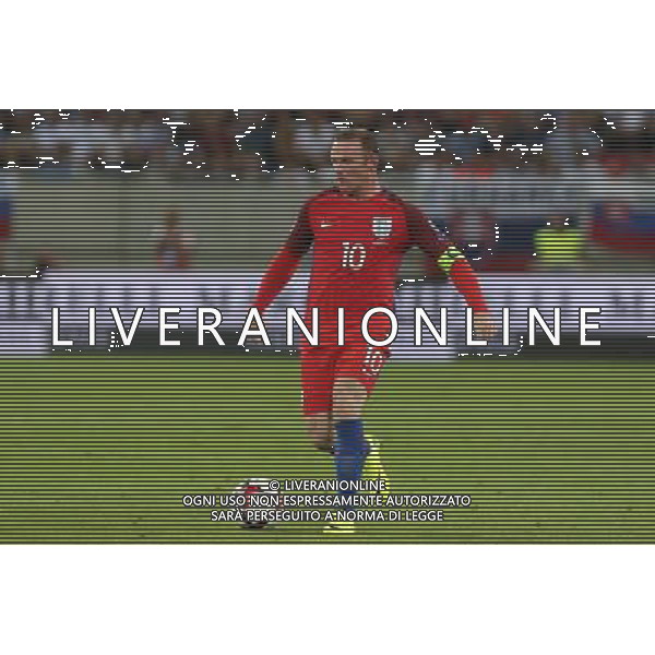 TRNAWA 04.09.2016 SPORT PILKA NOZNA ELIMINACJE DO MISTRZOSTW SWIATA ROSJA 2018 GRUPA F SLOWACJA - ANGLIA NZ. WAYNE ROONEY ENG FOT. MICHAL CHWIEDUK / FOKUSMEDIA / NEWSPIX.PL TRNAVA 04.09.2016 SPORT FOOTBALL QUALIFICATION FOR THE WORLD CUP RUSSIA 2018 SLOVAKIA - ENGLAND FOT. MICHAL CHWIEDUK / FOKUSMEDIA / NEWSPIX.PL --- Newspix.pl AG ALDO LIVERANI SAS ONLY ITALY *** Local Caption *** www.newspix.pl mail us: info@newspix.pl call us: 0048 022 23 22 222 --- Polish Picture Agency by Ringier Axel Springer Poland