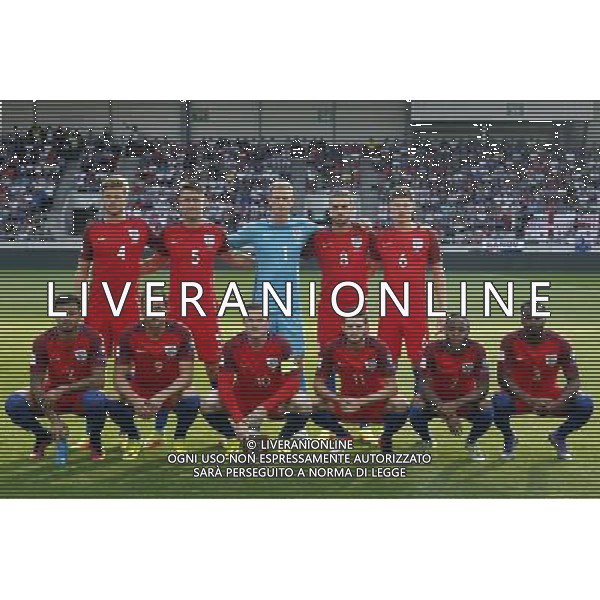 TRNAWA 04.09.2016 SPORT PILKA NOZNA ELIMINACJE DO MISTRZOSTW SWIATA ROSJA 2018 GRUPA F SLOWACJA - ANGLIA NZ. ERIC DIER ENG GARY CAHILL ENG JOE HART ENG JORDAN HENDERSON ENG JOHN STONES ENG - KYLE WALKER ENG HARRY KANE ENG WAYNE ROONEY ENG ADAM LALLANA ENG RAHEEM STERLING ENG DANNY ROSE ENG FOT. MICHAL CHWIEDUK / FOKUSMEDIA / NEWSPIX.PL TRNAVA 04.09.2016 SPORT FOOTBALL QUALIFICATION FOR THE WORLD CUP RUSSIA 2018 SLOVAKIA - ENGLAND FOT. MICHAL CHWIEDUK / FOKUSMEDIA / NEWSPIX.PL --- Newspix.pl AG ALDO LIVERANI SAS ONLY ITALY *** Local Caption *** www.newspix.pl mail us: info@newspix.pl call us: 0048 022 23 22 222 --- Polish Picture Agency by Ringier Axel Springer Poland