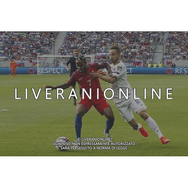 TRNAWA 04.09.2016 SPORT PILKA NOZNA ELIMINACJE DO MISTRZOSTW SWIATA ROSJA 2018 GRUPA F SLOWACJA - ANGLIA NZ. RAHEEM STERLING ENG DUSAN SVENTO SLO FOT. MICHAL CHWIEDUK / FOKUSMEDIA / NEWSPIX.PL TRNAVA 04.09.2016 SPORT FOOTBALL QUALIFICATION FOR THE WORLD CUP RUSSIA 2018 SLOVAKIA - ENGLAND FOT. MICHAL CHWIEDUK / FOKUSMEDIA / NEWSPIX.PL --- Newspix.pl AG ALDO LIVERANI SAS ONLY ITALY *** Local Caption *** www.newspix.pl mail us: info@newspix.pl call us: 0048 022 23 22 222 --- Polish Picture Agency by Ringier Axel Springer Poland