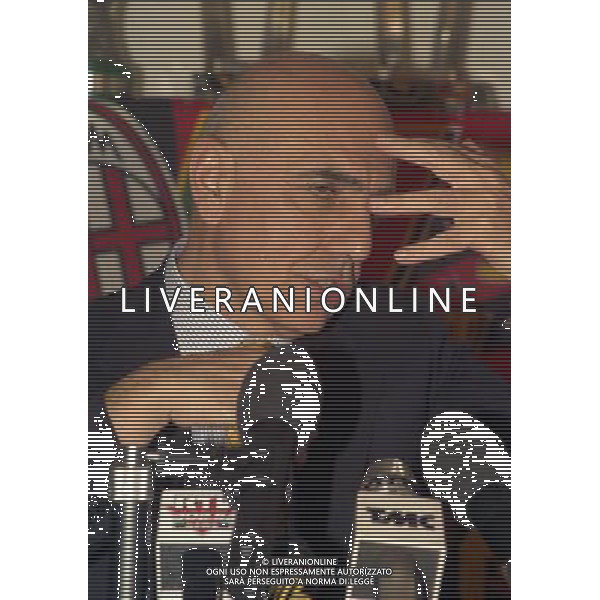 1998 CONFERENZA STAMPA ADRIANO GALLIANI NELLA SEDE DEL MILAN IN VIA TURATI AG ALDO LIVERANI SAS