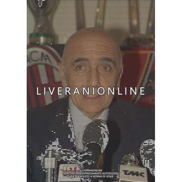 1998 CONFERENZA STAMPA ADRIANO GALLIANI NELLA SEDE DEL MILAN IN VIA TURATI AG ALDO LIVERANI SAS