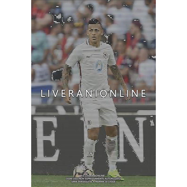 Festa della Famiglia Amichevole Roma - 03.09.2016 - Stadio Olimpico - Roma vs San Lorenzo de Almagro - nella foto: Leandro Paredes /Ph.Corradetti-Ag Aldo Liverani