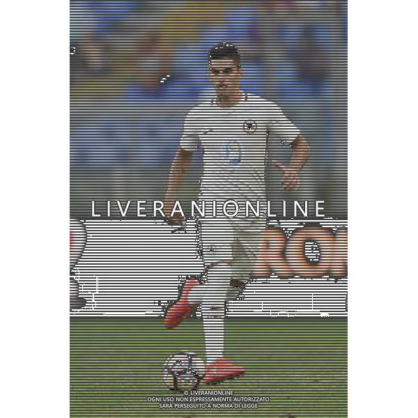 Festa della Famiglia Amichevole Roma - 03.09.2016 - Stadio Olimpico - Roma vs San Lorenzo de Almagro - nella foto: Diego Perotti /Ph.Corradetti-Ag Aldo Liverani