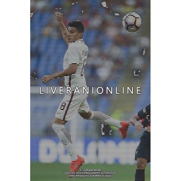 Festa della Famiglia Amichevole Roma - 03.09.2016 - Stadio Olimpico - Roma vs San Lorenzo de Almagro - nella foto: Diego Perotti /Ph.Corradetti-Ag Aldo Liverani