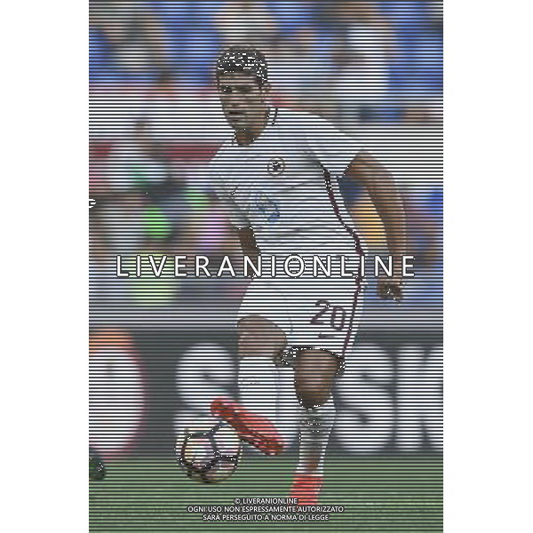 Festa della Famiglia Amichevole Roma - 03.09.2016 - Stadio Olimpico - Roma vs San Lorenzo de Almagro - nella foto: Federico Fazio /Ph.Corradetti-Ag Aldo Liverani