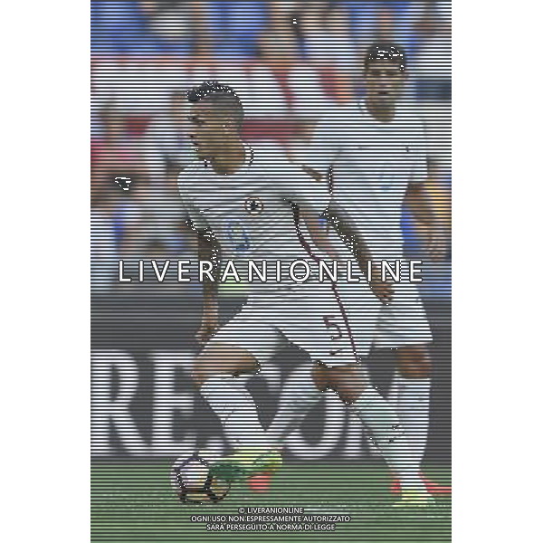 Festa della Famiglia Amichevole Roma - 03.09.2016 - Stadio Olimpico - Roma vs San Lorenzo de Almagro - nella foto: Leandro Paredes /Ph.Corradetti-Ag Aldo Liverani