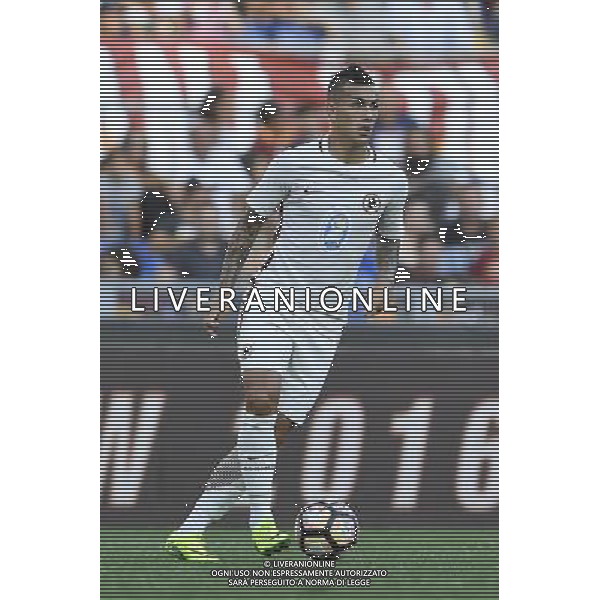 Festa della Famiglia Amichevole Roma - 03.09.2016 - Stadio Olimpico - Roma vs San Lorenzo de Almagro - nella foto: Leandro Paredes /Ph.Corradetti-Ag Aldo Liverani